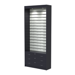 Витрина для очков №11 (открытый доступ), Антрацит