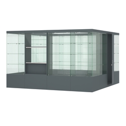 Павильон ИСТРА островной №6б (11, 35 кв.м), Темно-Серый