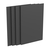 Комплект Мебельный щит 1200*800мм из ДСП 16мм с кромкой - 4шт Черный