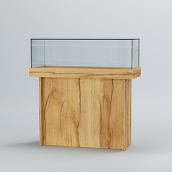 Витрина для музеев "Коллекция" №8, Дуб Золотистый