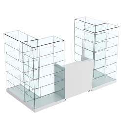 Торговый островок ХИТ ПРОДАЖ №2а (закрытый) (3.65 кв.м), Серый