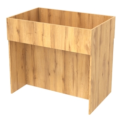 Корзина для распродаж из ДСП №5, Дуб Золотистый