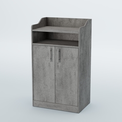 Стойка официанта "Бармен" №4, Бетон Чикаго светло-серый F186 ST9