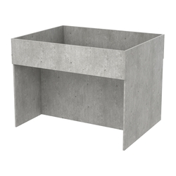 Корзина для распродаж из ДСП №11, Метрополитан Грей