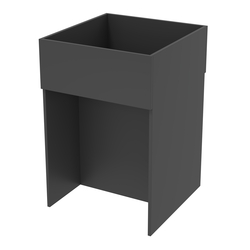 Корзина для распродаж из ДСП №1, Черный