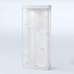 Витрина под знамя №1-900, Ясень Анкор светлый