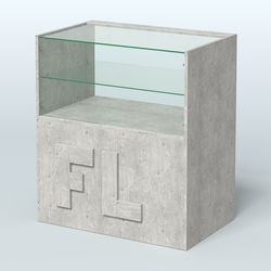 Прилавок "Фаберлинк" №4-800, Метрополитан Грей