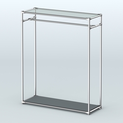 Островная торговая система ХРОМ 1200 мм №2, Темно-Серый