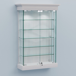 Витрина для музеев "Коллекция" настенная №1-5А-РЕГ, Ясень Анкор светлый