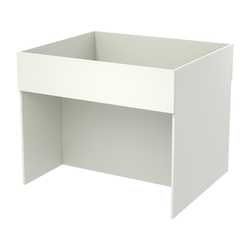 Корзина для распродаж из ДСП №10, Белый