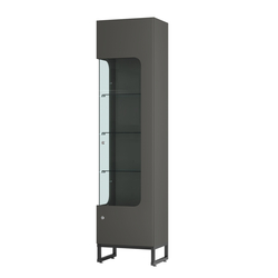 Витрина Монти №4-С левая, Черный