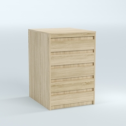 Стол-ресепшен серии ПРАЙМ №2А, Дуб сонома