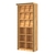 Торговый стенд для рубашек с полками, подсветкой и декором БАРОККО №СТП-Р-4 Дуб Золотистый