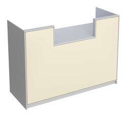 Ресепшен БАРОН №8 (ровная поверхность), Серый