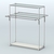 Островная торговая система ХРОМ 1200 мм №8 Белый