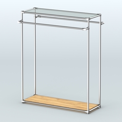 Островная торговая система ХРОМ 1200 мм №4, Дуб Золотистый