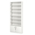 Стеллаж из ДСП с 6-ю полками 200x900 мм серии LEVEL-6 №10 (З/C - ДВП) Белый