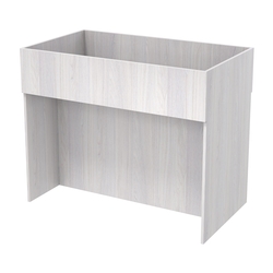 Корзина для распродаж из ДСП №6, Ясень Анкор светлый