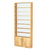 Стеллаж из ДСП с 7-ю полками 200x900 мм серии LEVEL-7 №10-1 (З/C - СТЕКЛО) Дуб Золотистый