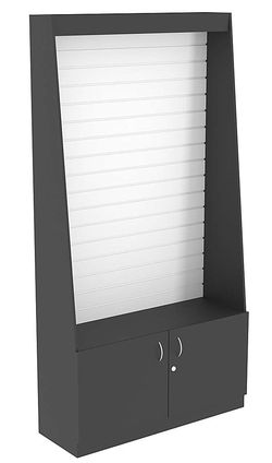 Стеллаж из ДСП под ЭП №2 серии Эконом, Черный