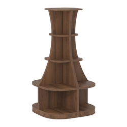 Островной низкий стеллаж ГАРАНТ №1, Орех