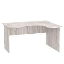 Стол эргономичный офисный СЭ-14 (право-сторонний), Ясень Анкор светлый - U31104