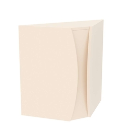 Прилавок Дюна №5 внутренний угол, Крем Вайс