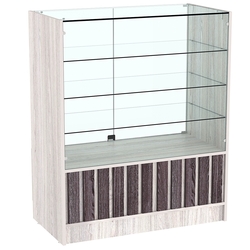 Прилавок серии "Смок" №3, Ясень Анкор светлый + Ясень Анкор темный