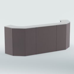 Ресепшен БАРОН №6 (ровная поверхность), Серый + 16 Grey