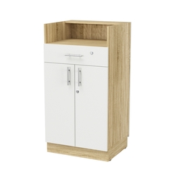 Кассовый прилавок "Диаманд" №10-600, Дуб Сонома + Белый