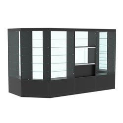 Павильон №2 из ДСП (6, 20 кв. м), Черный