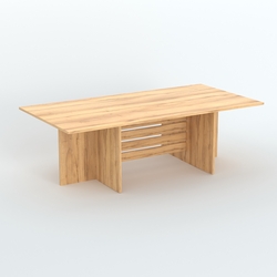 Стол для переговоров Вектор №1, Дуб Золотистый