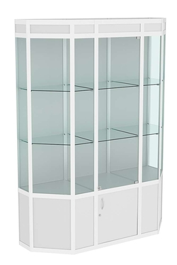 Витрина из профиля Трапеция №1 (1,5 метра), Серый