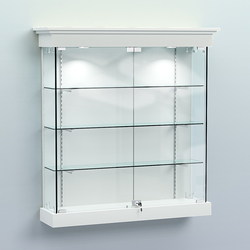 Витрина для музеев "Коллекция" настенная №2-3-РЕГ, Белый