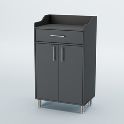 Стойка официанта "Бармен" №5-Н на ножках, Темно-Серый