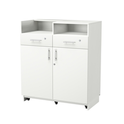 Кассовый прилавок "Диаманд" №9-1000 выкатной, Белый