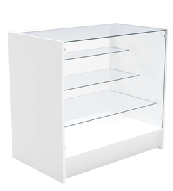 Прилавок из ДСП Эконом №4 (900 мм), Белый