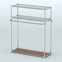 Островная торговая система ХРОМ 1200 мм №6, Орех