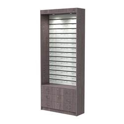 Витрина для очков №11 (открытый доступ), Ясень Анкор темный