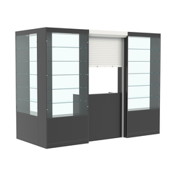 Угловой павильон №2-5П (3,24 кв.м), Антрацит