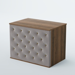 Ресепшен - стол БАРОН №3 (карета золото), Орех + Велюр 16 Elephant