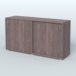 Тумба-купе объединяющая Некста, Ясень Анкор темный