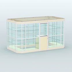 Павильон из профиля островной №3в, Крем Вайс