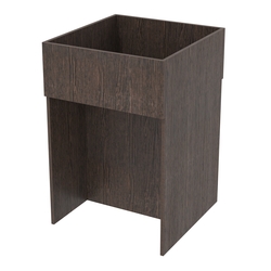 Корзина для распродаж из ДСП №1, Дуб Венге