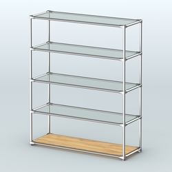 Островная торговая система ХРОМ 1200 мм №5, Дуб Золотистый