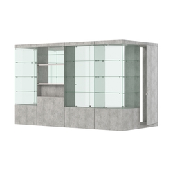 Павильон ИСТРА пристенный №1г (5, 87 кв.м), Метрополитан Грей