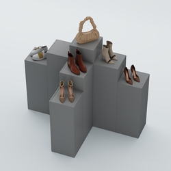 Демо-стенд Ступени Т-обр №2, Темно-Серый