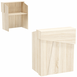 Стойка ресепшен АРТ №2-А, Дуб Сонома