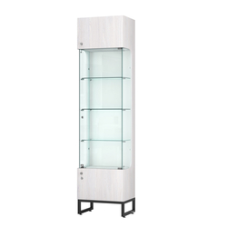 Витрина Монти №1-С, Ясень Анкор светлый