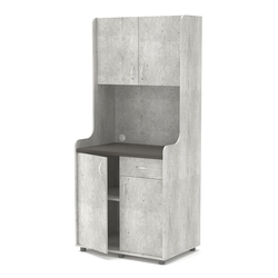 Офисная мини-кухня ЭЛЕГИЯ №1А, Метрополитан Грей